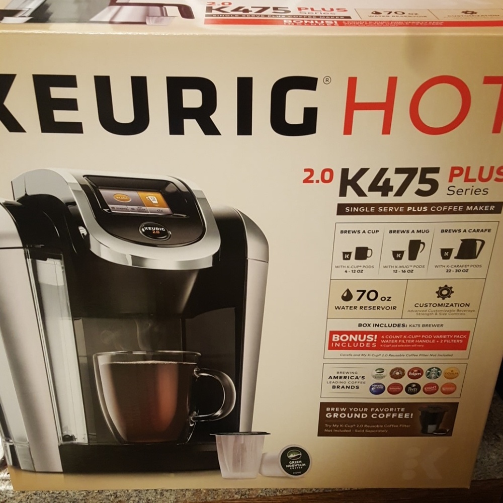 Keurig 2.0 hot plus series